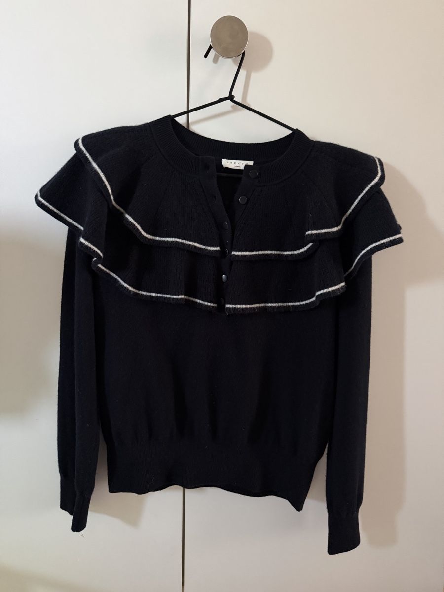 Sandro Maglioni & Felpe: Sandro 100%wool sweater Gr.36 – Usato da Therwil venduto da srosselli 1