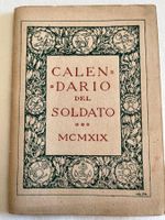 Calendrier militaire italien 1919 – Publication vintage WWI
