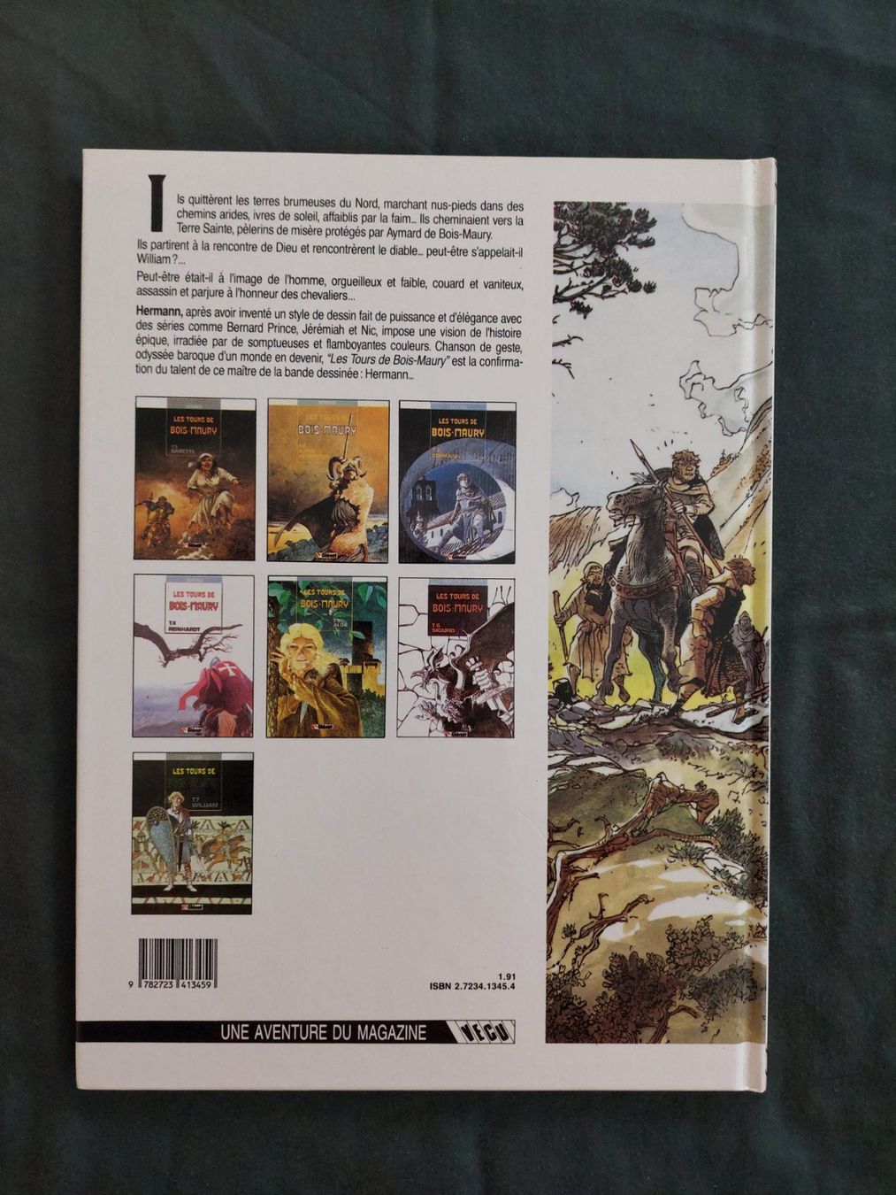 Fumetti: Les Tours de Bois-Maury T.7 William EO 1990 TBE – Usato da Genève venduto da Blu_BD 1