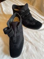 Halbschuhe 40 / schwarz / gefüttert/Gortex