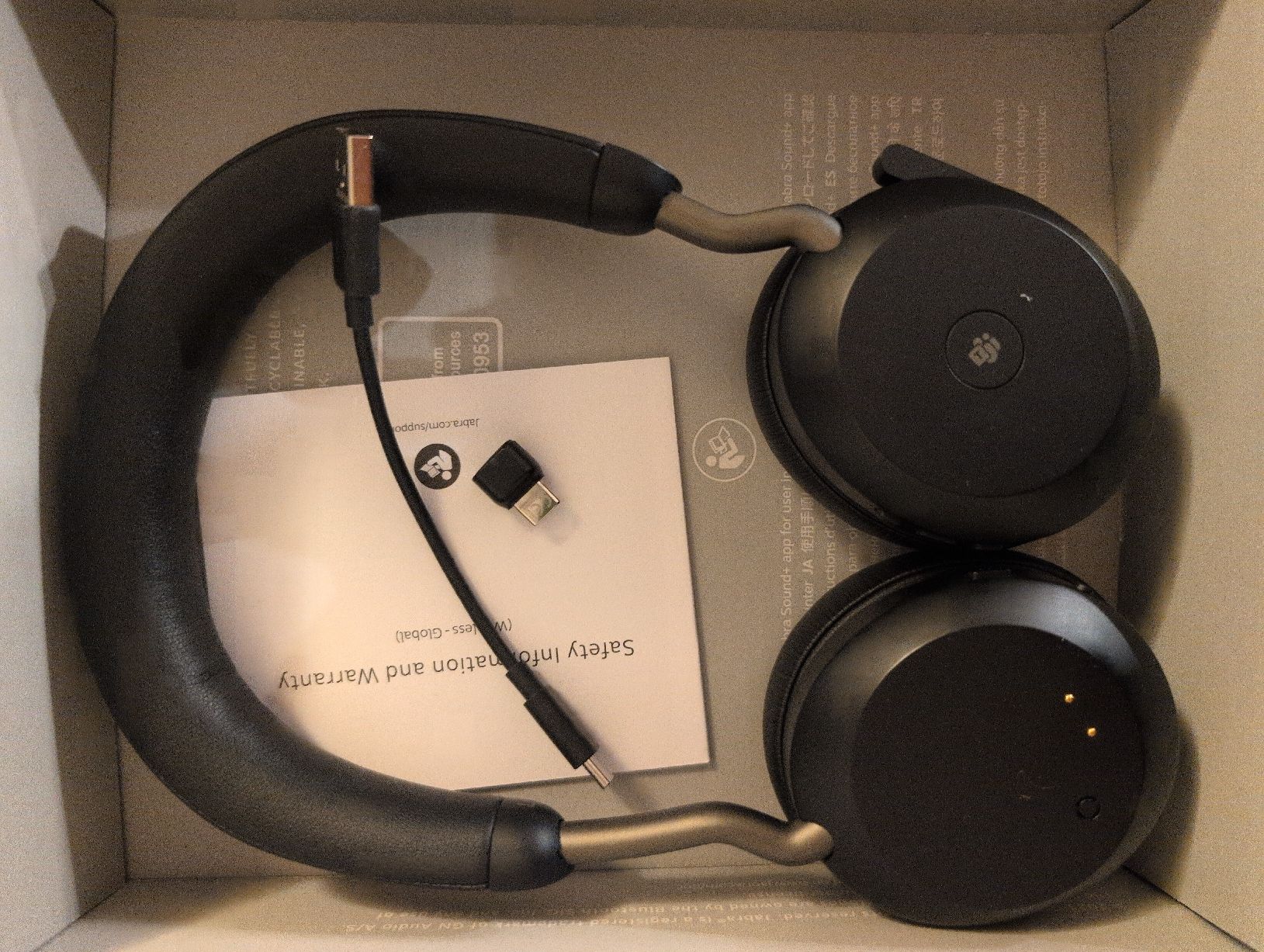 Jabra Cuffie: Jabra Evolve2 75 Bluetooth Kopfhörer neuwertig – Usato da Basel venduto da rubah 1