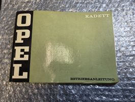 Opel Kadett Betriebsanleitung + Karosserie