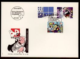 1992, FDC, Sonderpostmarken II (Nr. 828–830)