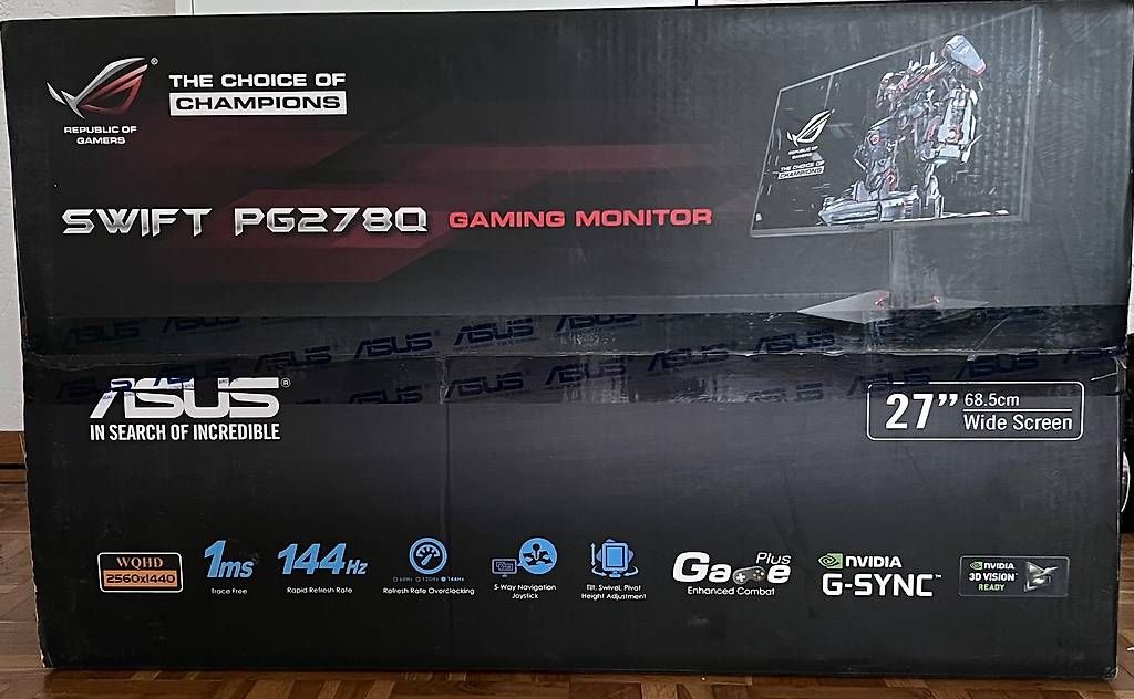 Asus Monitor: ASUS ROG Swift PG278 Q – Usato da Fislisbach venduto da projektswiss 3
