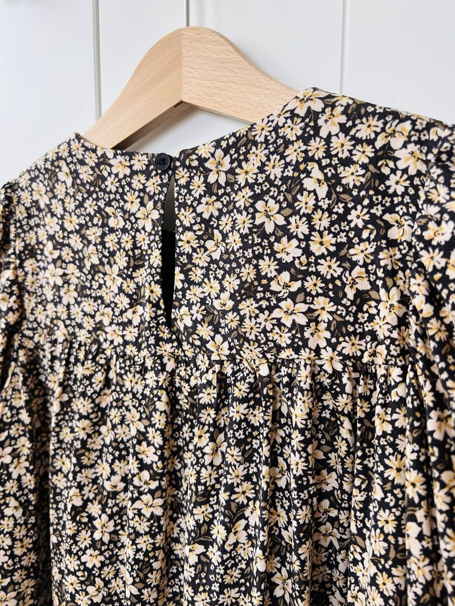 Mango Vestiti & Gonne: Mango, 110, Kleid, neu, schwarz, Blumen – Nuovo e nell'imballaggio originale da Burgdorf venduto da rulan 3