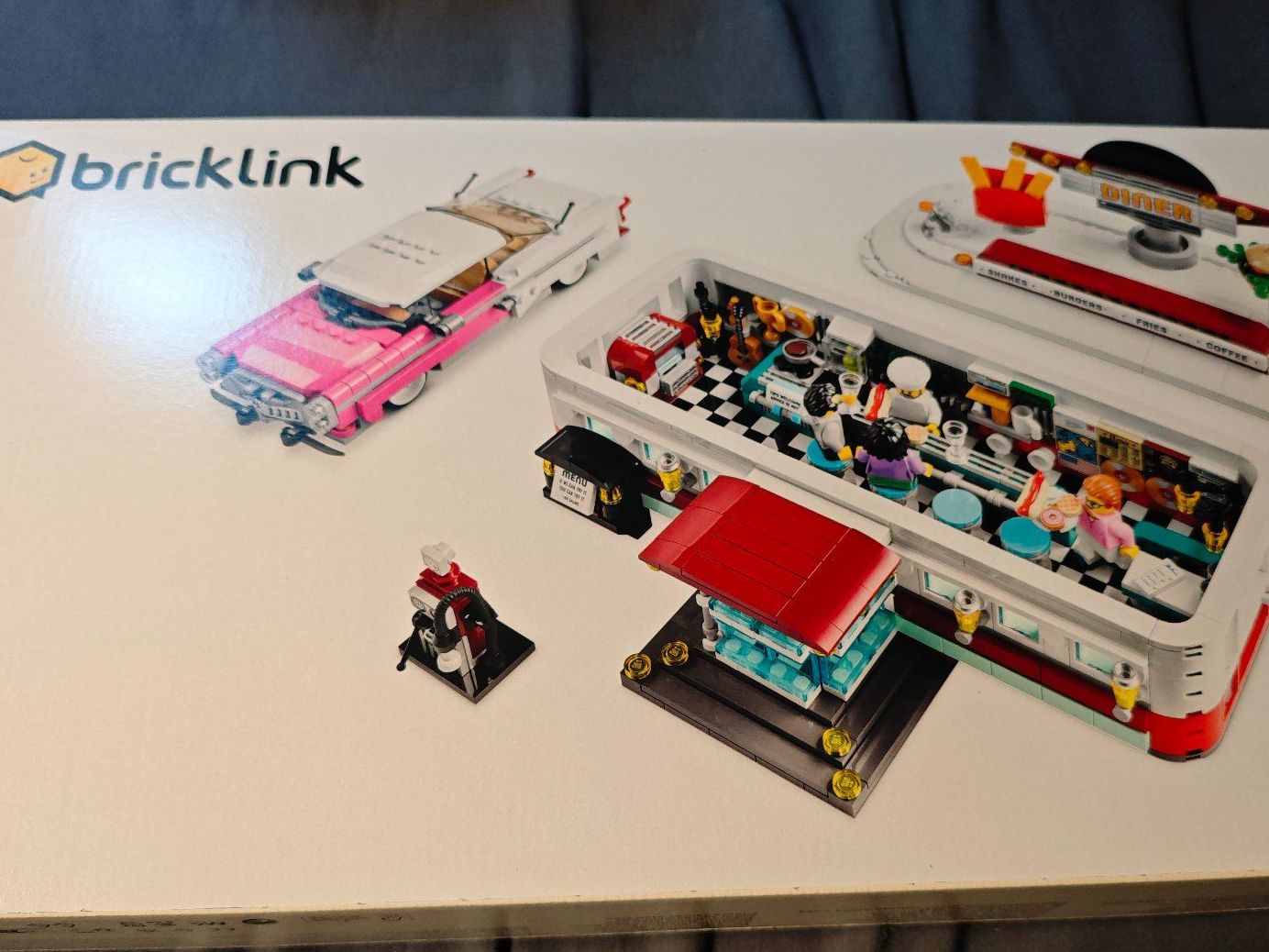 Lego Kit di costruzioni: LEGO Bricklink, Set 910011, 1950s Diner – Nuovo e nell'imballaggio originale da Pfaffhausen venduto da seppentony 1