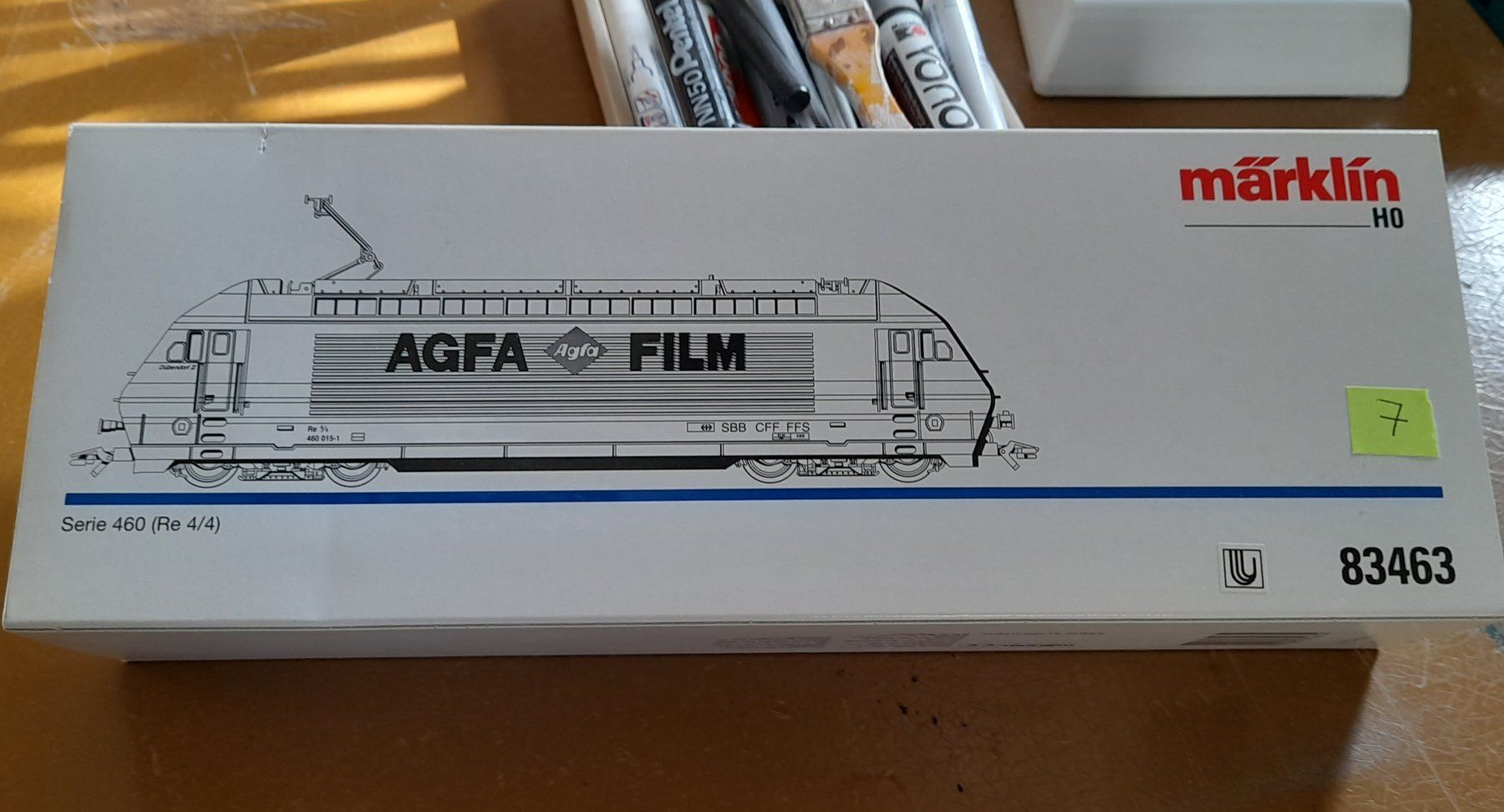 Märklin Modellini di ferrovie: Locomotive CFF Re 4/4 Agfa – Usato da Auvernier venduto da gandalf08 6