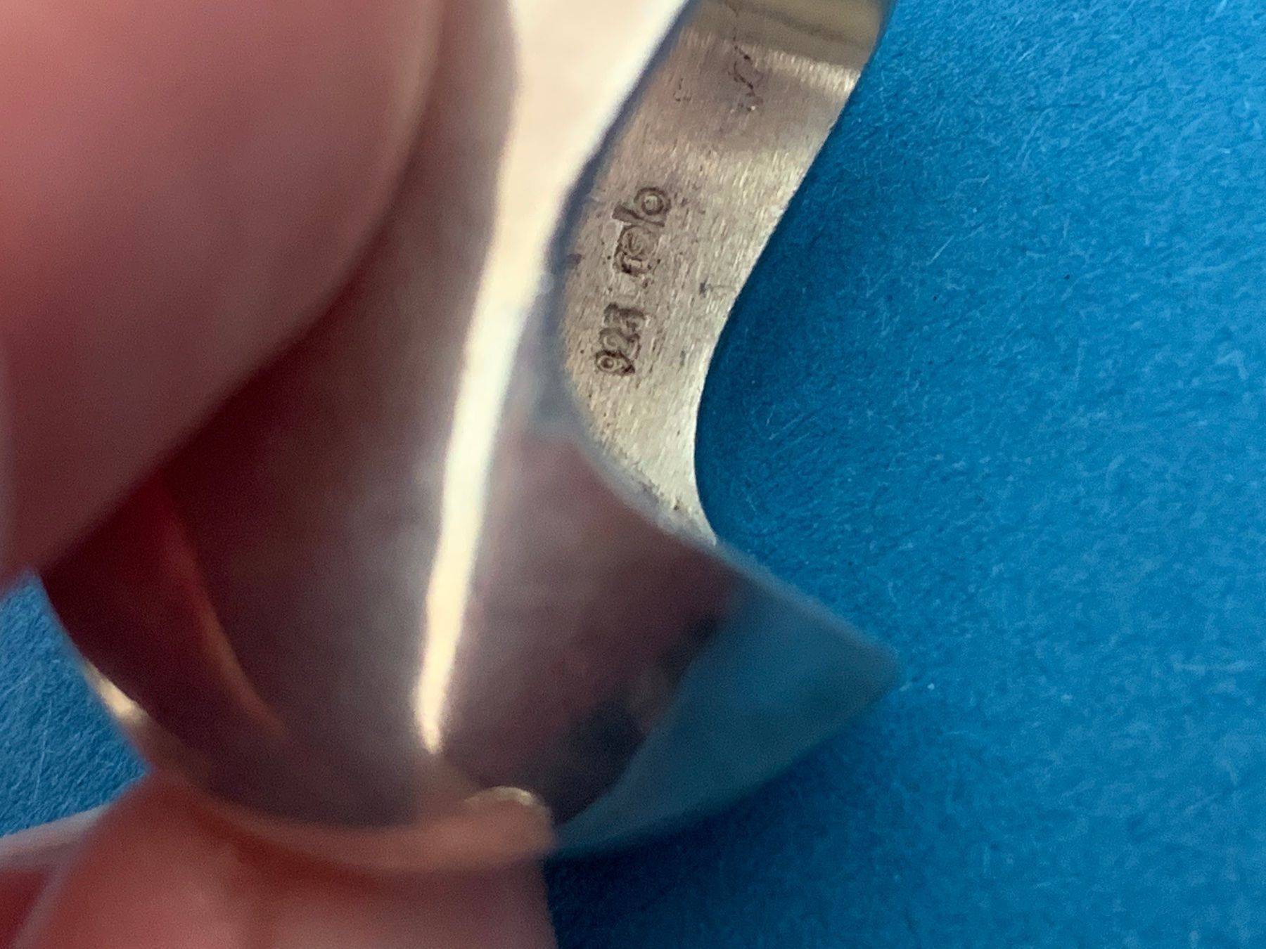 Ringe: Silberring open flower abstrakt (55) – Gebraucht aus Laufen von belleskulptur 8