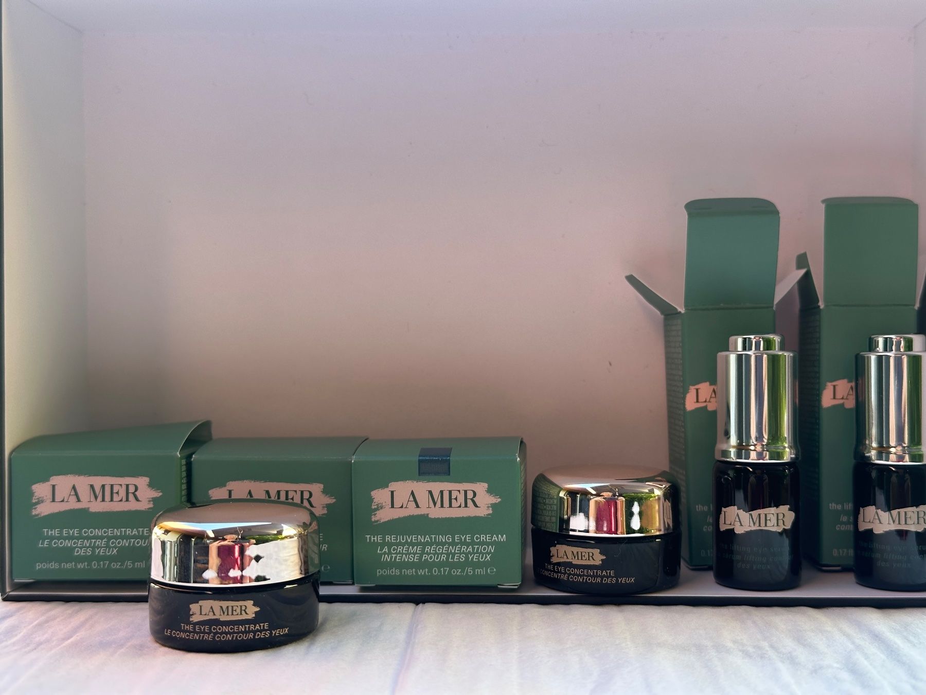 La Mer Cura del viso: Original la Mer, Set Augenpflege, neu – Nuovo e nell'imballaggio originale da Aarburg venduto da flacon05 2