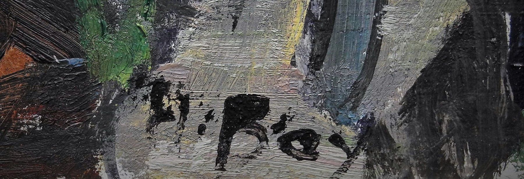 Gemälde: Hanni Bay 1885 – 1978 Frühling Tal im Tessin – Gebraucht aus Schlossrued von RareKunstWelt 2