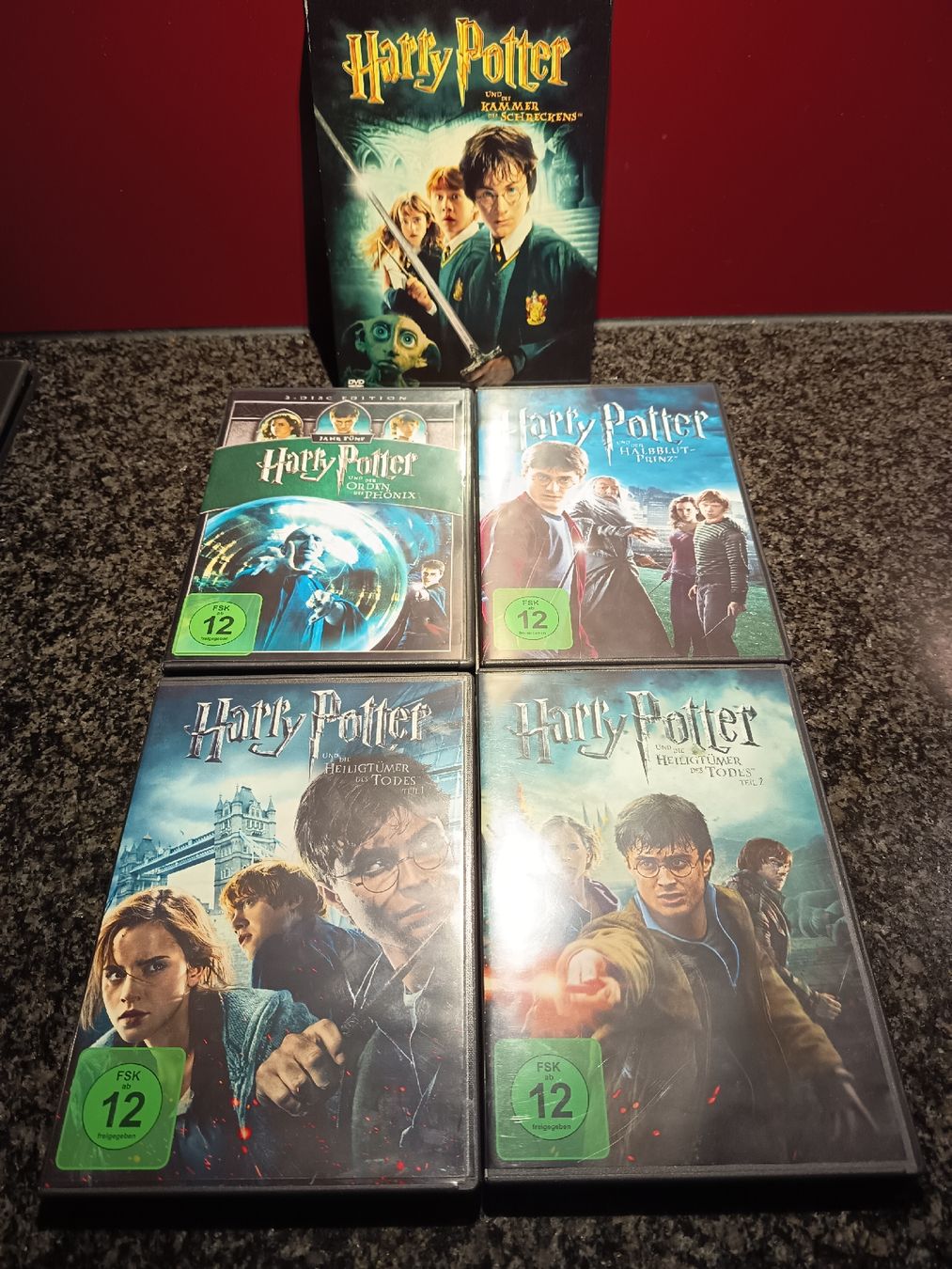 Tous les DVDs: 5 DVDs Harry Potter TOP – D'occasion à Belp par lamadefi12