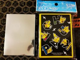 Pokemon TCG Premium Card Sleeves Pikachu Hüllen Soft Sleeves