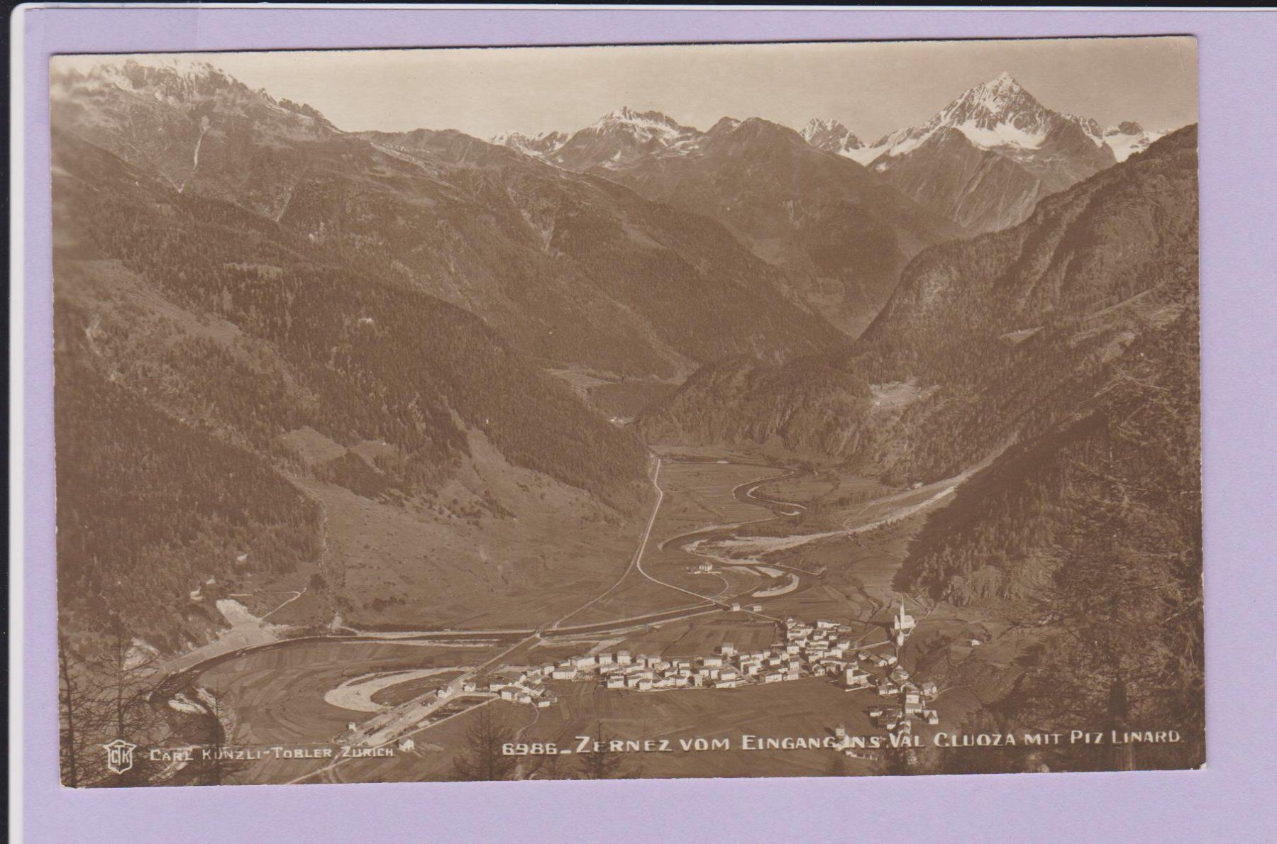 Cartes postales: Zernez   -   alte Ansichtskarte – D'occasion à Vitznau par Ropaku