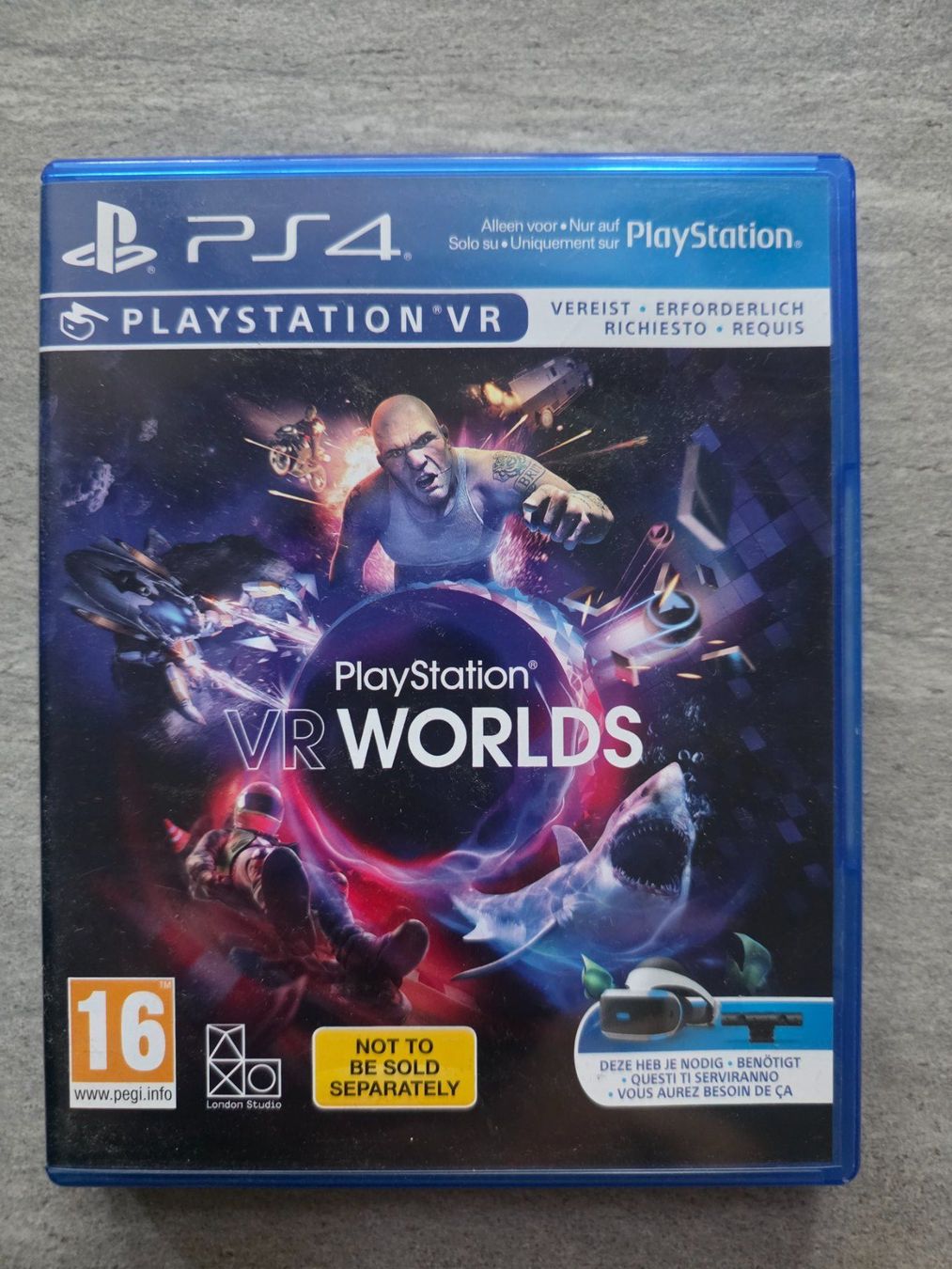 Sony Giochi: PS4 Game PlayStation VR Worlds – Usato da Münchenbuchsee venduto da RipiRip