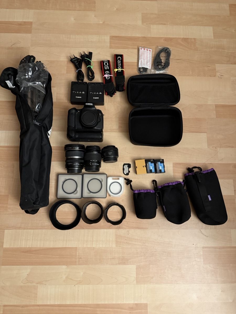 Canon Fotocamera: Canon EOS 60D Kamera Set mit Objektiven gebraucht – Nuovo (secondo la descrizione) da Lenzburg venduto da schmoendli
