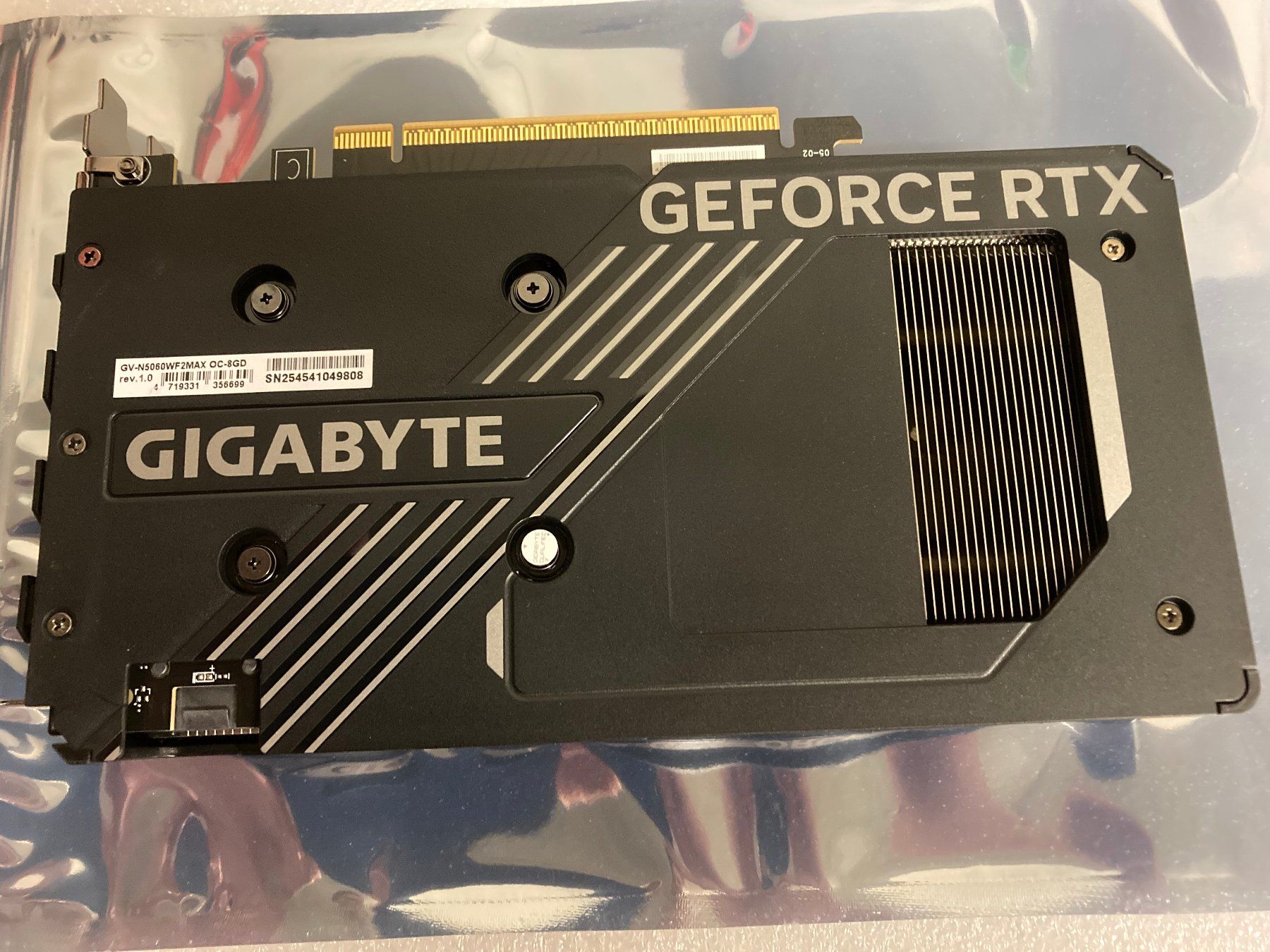 Nvidia Grafikkarten: Gigabyte GeForce RTX 5060 Windforce MAX OC 8GB neu – Neu (gemäss Beschreibung) aus Wettingen von Schabernack_sam 1