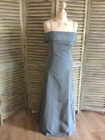 Longue robe bleu irisée YOUR6thSENSE, taille 34