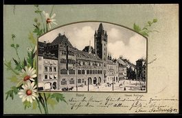 Basel, Neues Rathhaus im Blumen-Passepar