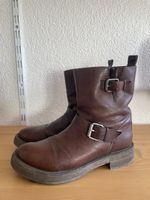 Brunello Cucinelli Bottes en Cuir Marron T.38 Automne🍂