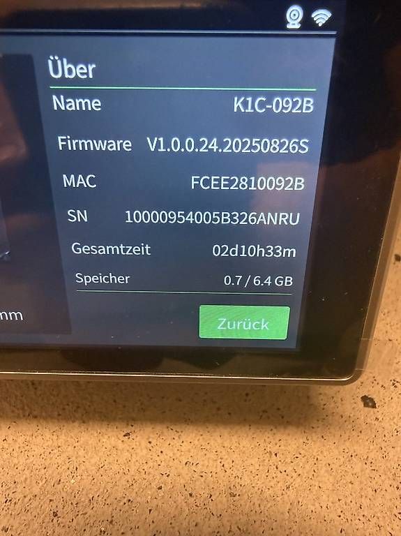 Creality 3D Drucker: Creality K1C 3D Drucker – Neu (gemäss Beschreibung) aus Reitnau von Qsi 1