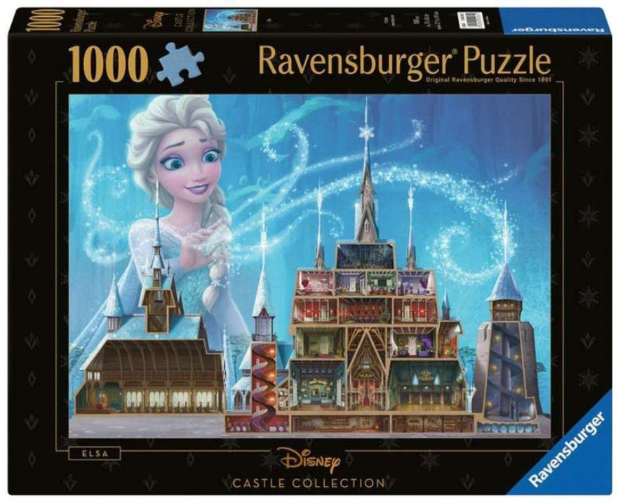 Ravensburger Puzzles: Ravensburger 1000 Teile Puzzle Disney Castle Elsa – Neu und originalverpackt aus Oensingen von Liquidations-Shop