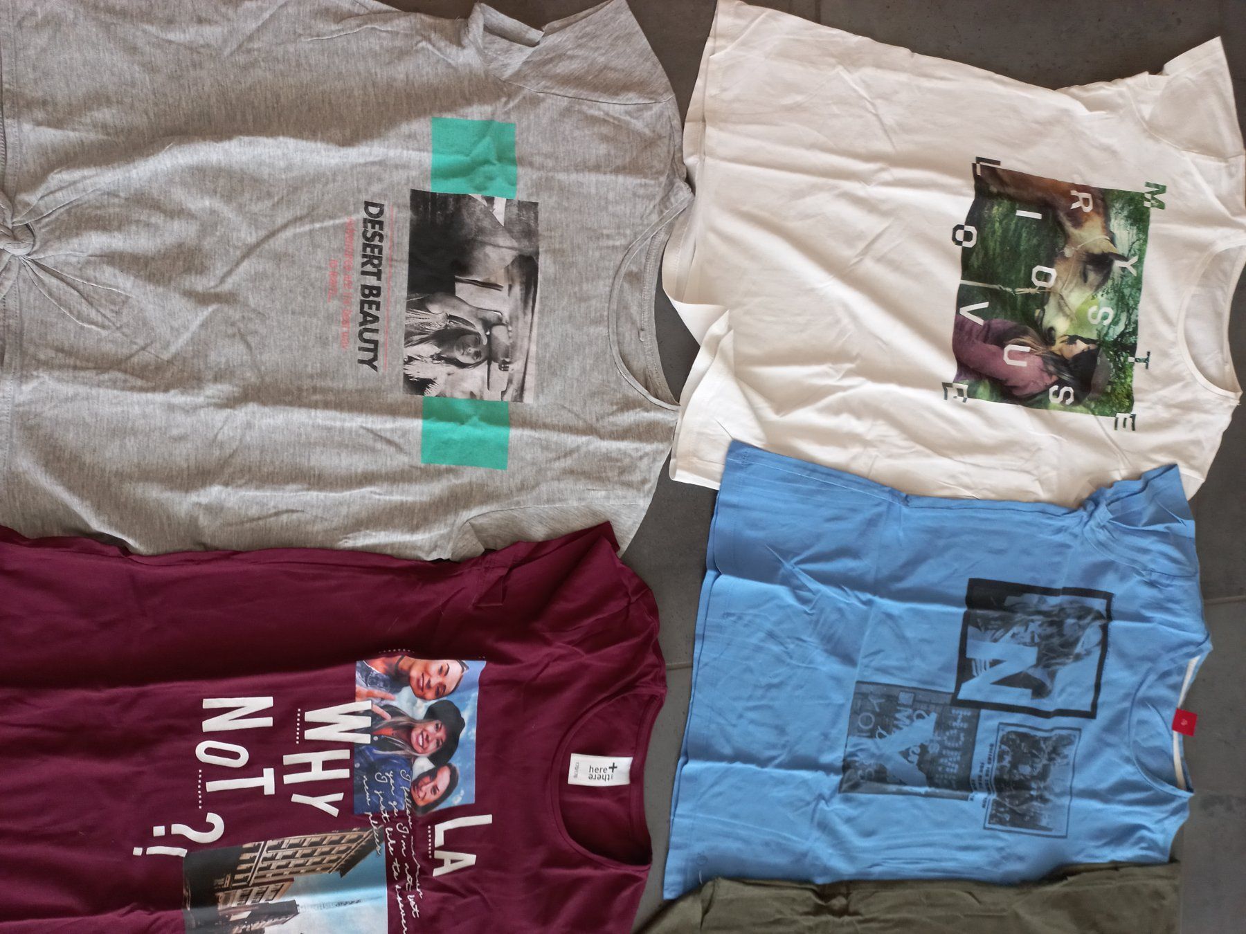 Camicette, T-shirt & Top: 6 T shirt Gr. 170/176 – Usato da Muri AG venduto da Bufr 2