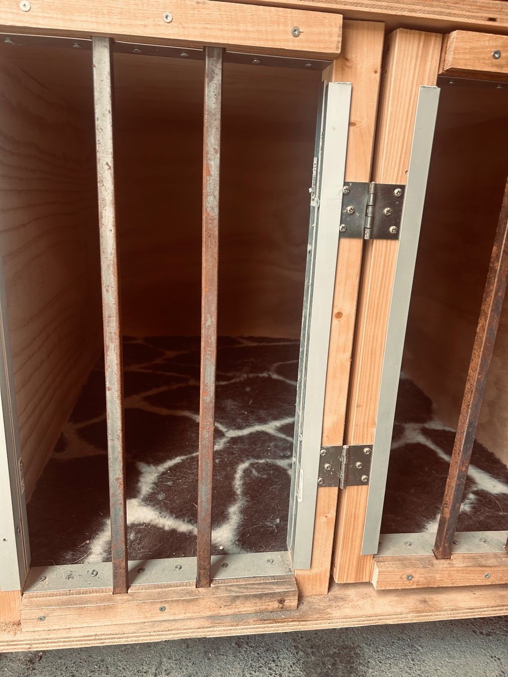 Gabbie, trasporto & Sicurezza: Hundebox aus Holz – Usato da Urmein venduto da phil_thesecond 3