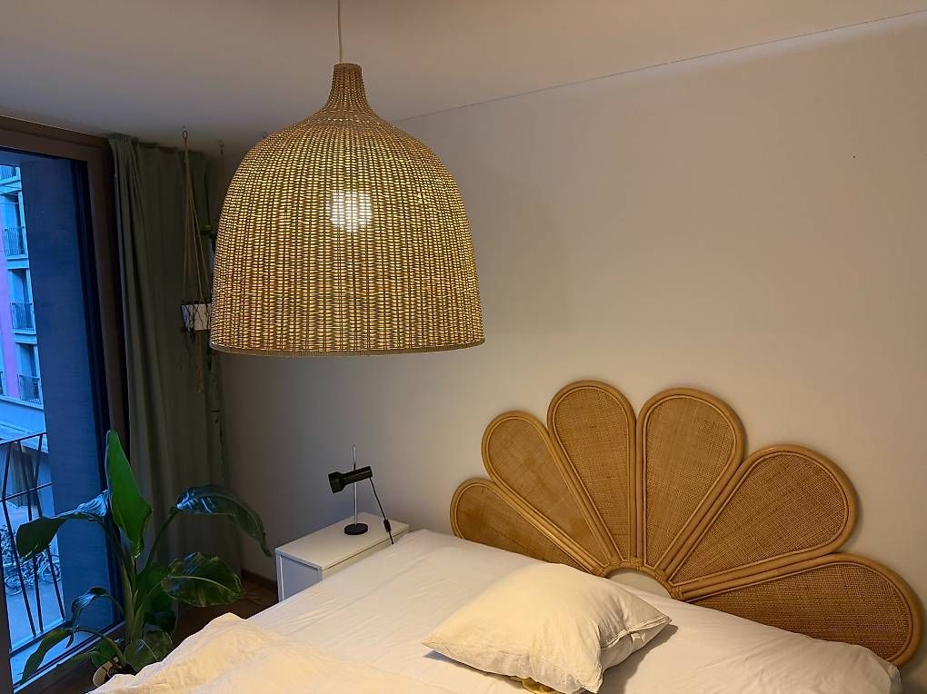 Kronleuchter & Deckenlampen: IKEA Rattan-Hängeleuchte, – Gebraucht aus Zürich von apfel125 1