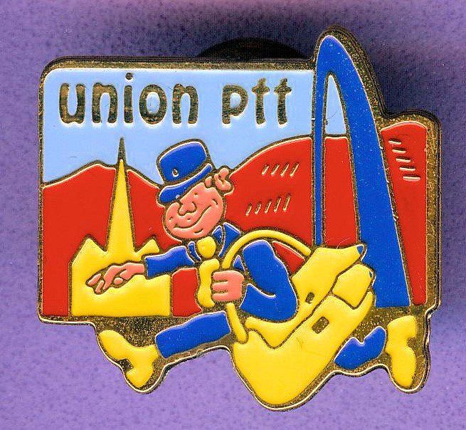Plaketten & Abzeichen: PTT   Union – Gebraucht aus Winterthur von Sammleroase