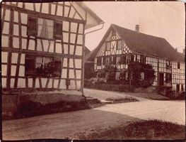 Foto BUCHACKERN TG 1904 - dazu AK aus gleicher Quelle!