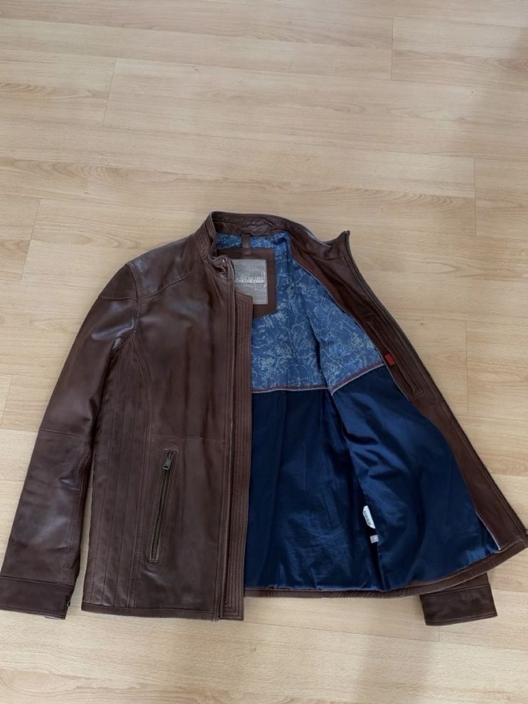 Napapijri Giacche: Napapijri Lederjacke – Usato da Zug venduto da high1970 1