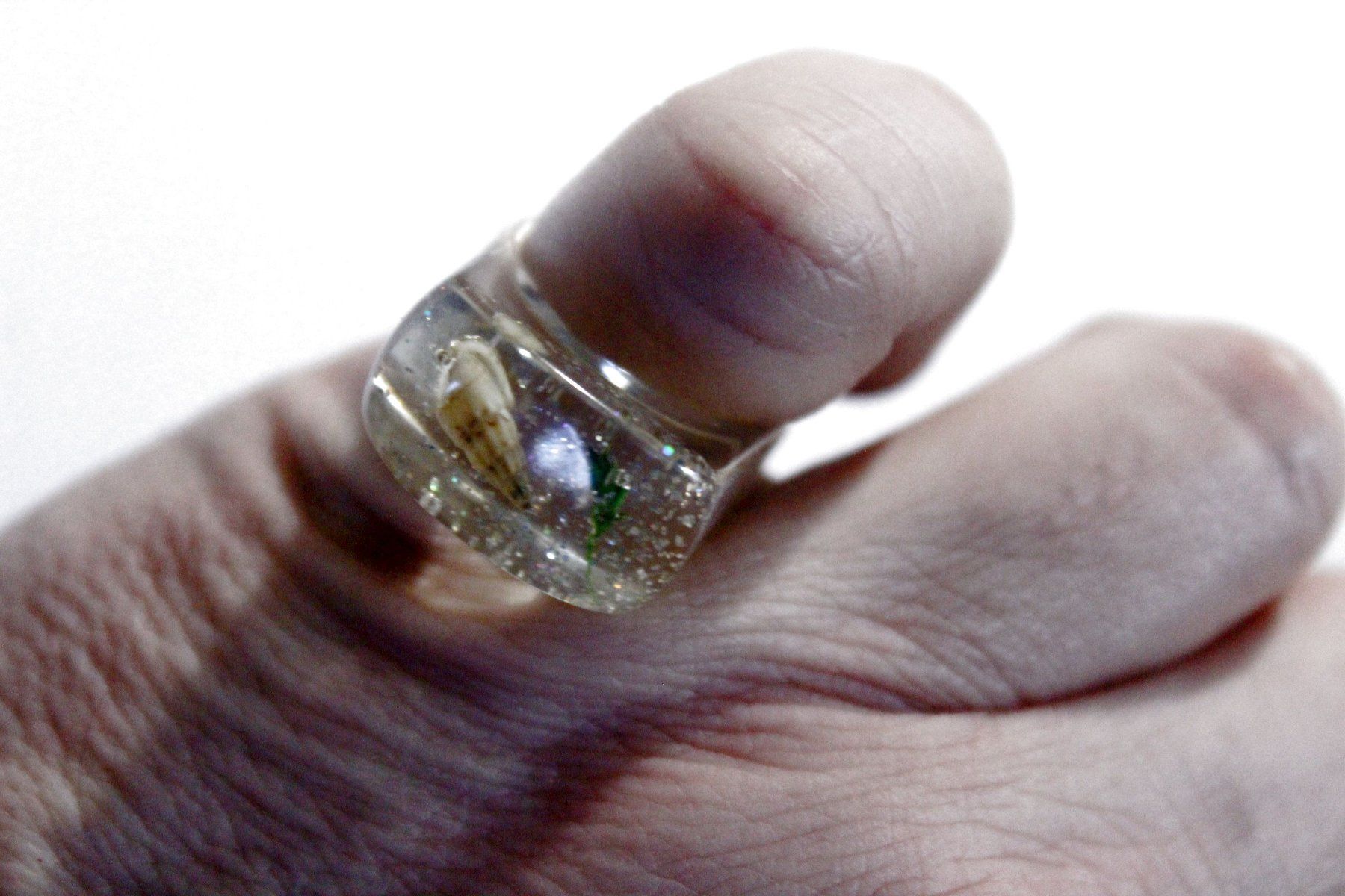 Anelli: Vintage Space-Age - Ring mit Muschel, Seestern, Seeigel, usw – Nuovo (secondo la descrizione) da Bern venduto da Vitaneuf 2