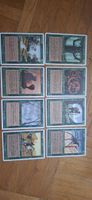 Magic The Gathering 8x Vintage Grün – Ice Age 1995 / Allianz
