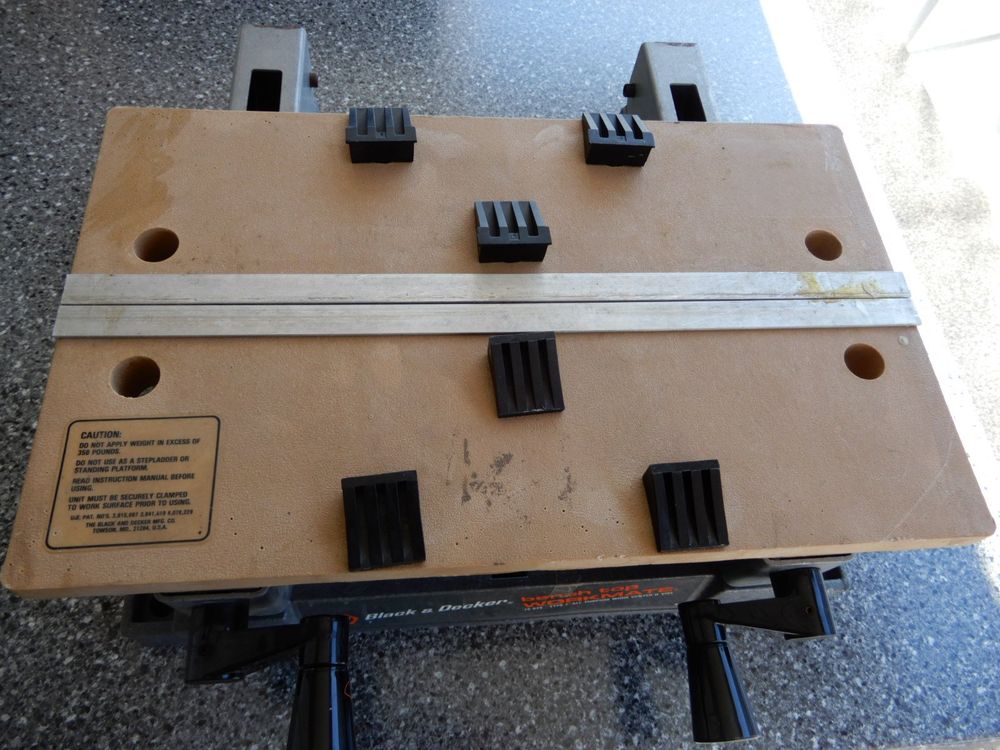 Mobile Werkbank, Black & Decker, Workmate 79-020 Typ 1 (Gebraucht) in ...
