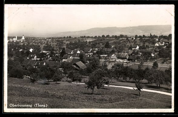 Cartoline postali: AK Oberbussnang /Thurg., Teilansicht – Usato da Berlin venduto da bartko-reher