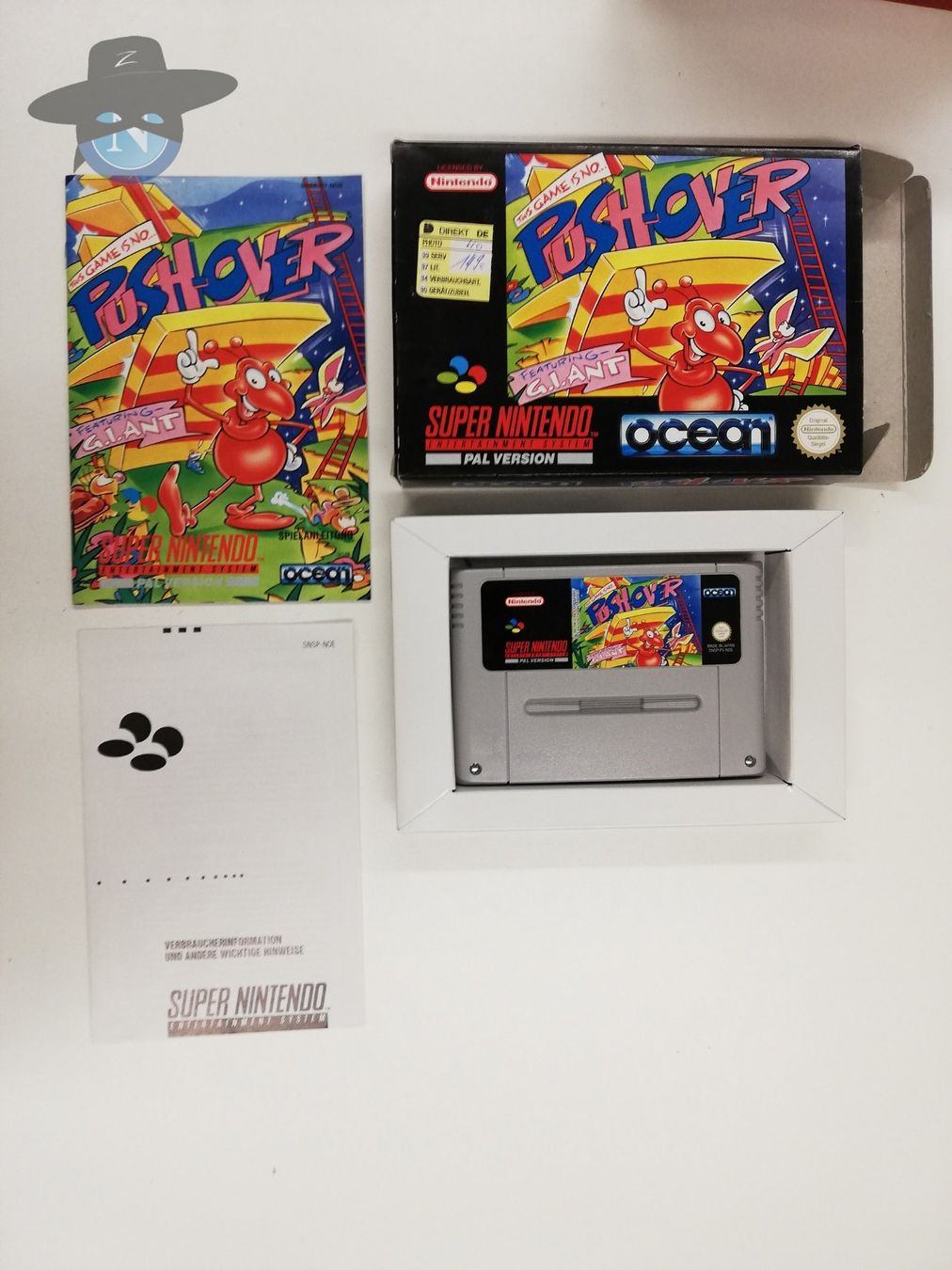 Nintendo Giochi: Push Over / Super Nintendo SNES – Usato da St. Gallen venduto da zorro_dc 6