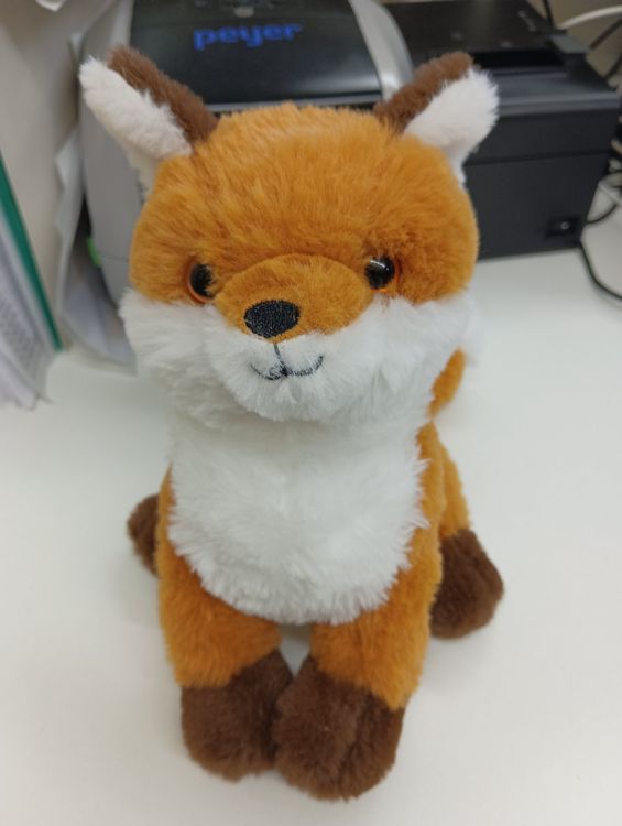  Plüschtier Fuchs (Gebraucht) in Schöfflisdorf für CHF 8 – mit Lieferung Illustration 