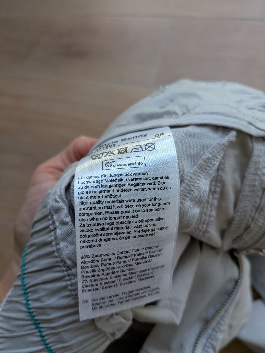 Pantaloni: Street One Stoffhose Baumwolle Grösse 34 – Usato da Eschenbach SG venduto da SanFranciscoCalifornia 3