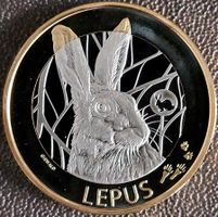 10 Fr. Gedenkmünze 2020 pp Lepus / aus Münzsatz
