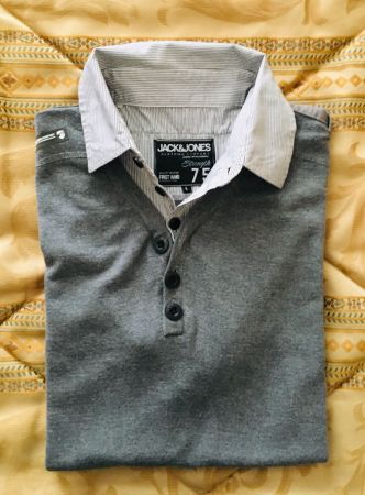 Komplett Uni-Gilett/Kurzhemd  JACK&JONES  gr.L