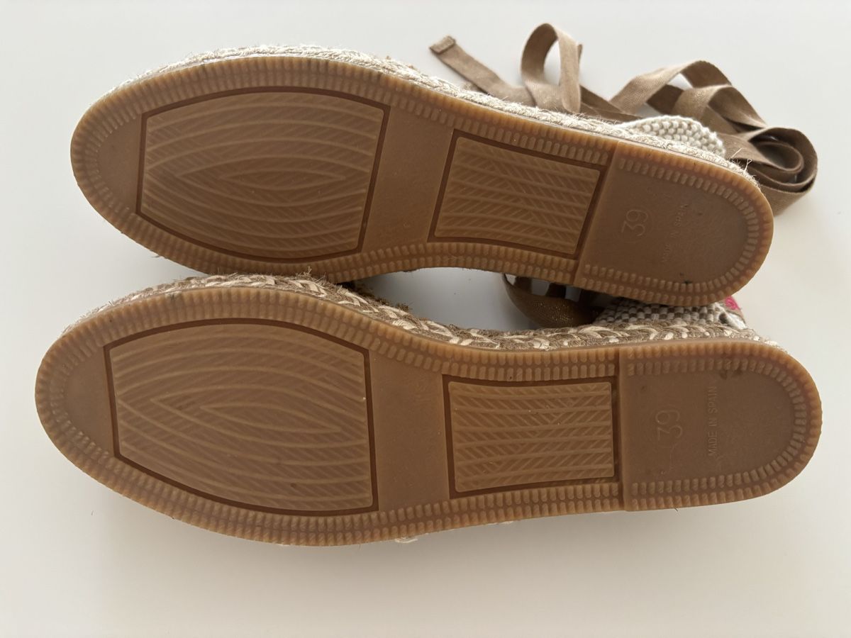 Scarpe da donna: Espadrilles Gr. 39 Beige mit Schnürung – Usato da Zürich venduto da Minixxs 3