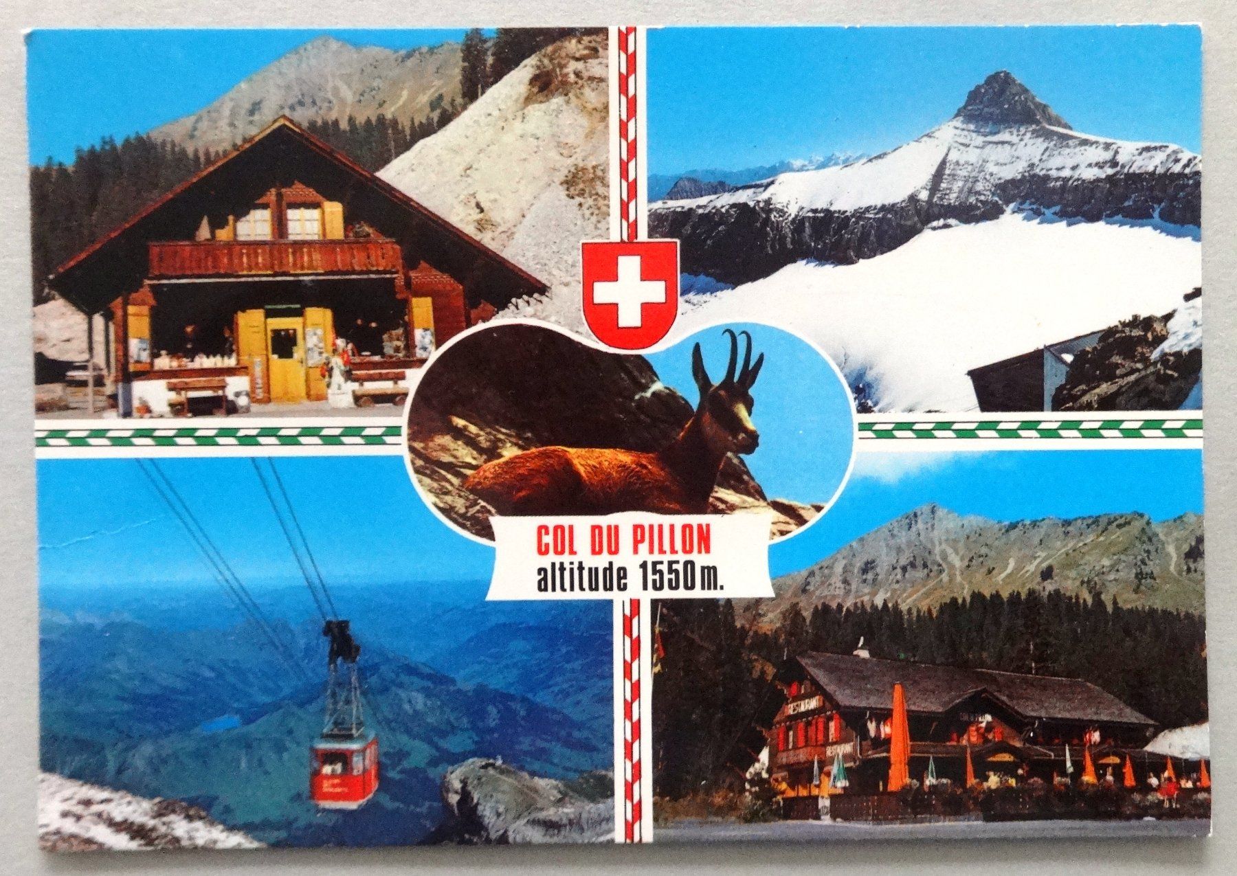 Cartes postales: Col du Pillon altitude 1550 m – D'occasion à Fétigny par Billy2miny