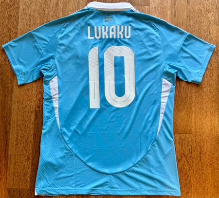 Belgien away Shirt - 2024/25 - mit Print Lukaku