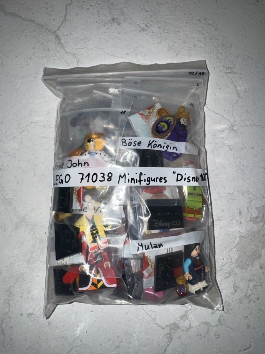 Lego Giocattoli: LEGO Minifigures Disney 100 Komplett – Nuovo (secondo la descrizione) da Gossau ZH venduto da Shaolin 1