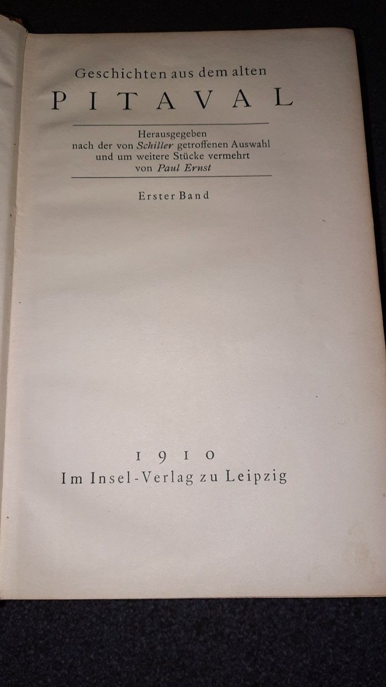 Libri: Geschichten aus dem alten Pitaval – Usato da zürich venduto da gabab 2
