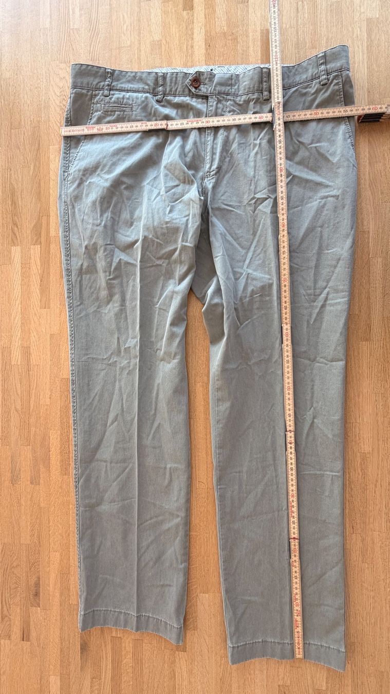 Brax Pantaloni: Hose - EUREX by BRAX Regular Cut blaugrau Gr. 58 42/32 – Usato da Winterthur venduto da Secondhand-Family 3