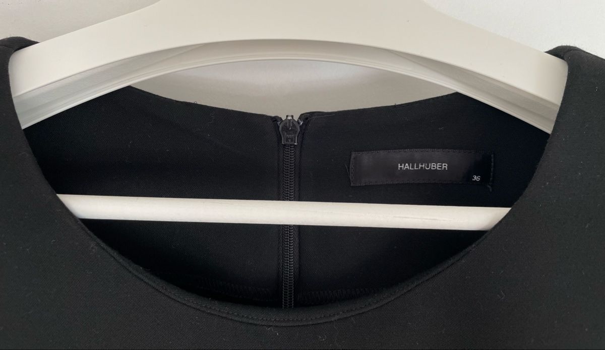 Hallhuber Vestiti: Hallhuber Kleid, schwarz, Gr. 36, mit Gürtel – Usato da St. Moritz venduto da cri_h9tt 3