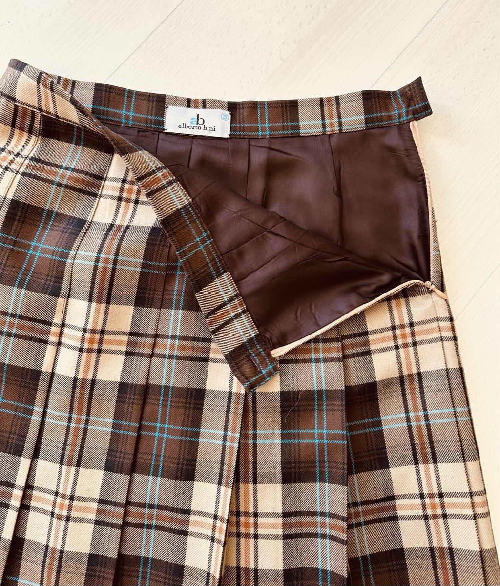 Gonne: Jupe écossaise Alberto Bini, taille 38 – Nuovo (secondo la descrizione) da Monthey venduto da Ben1 2