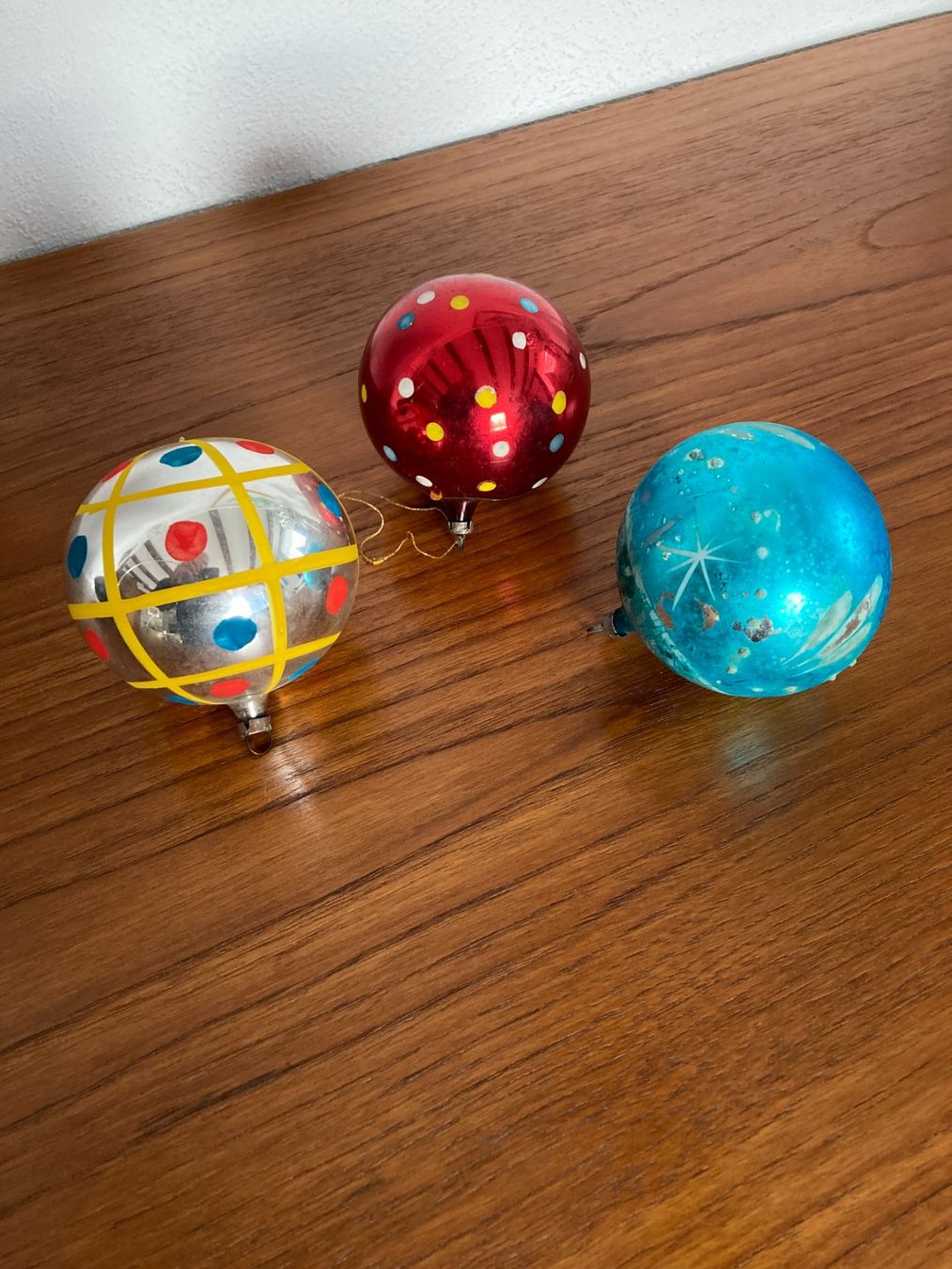 Tutte le decorazioni: 3 alte Weihnachtskugel zusammen – Usato da Wil SG venduto da Pin05