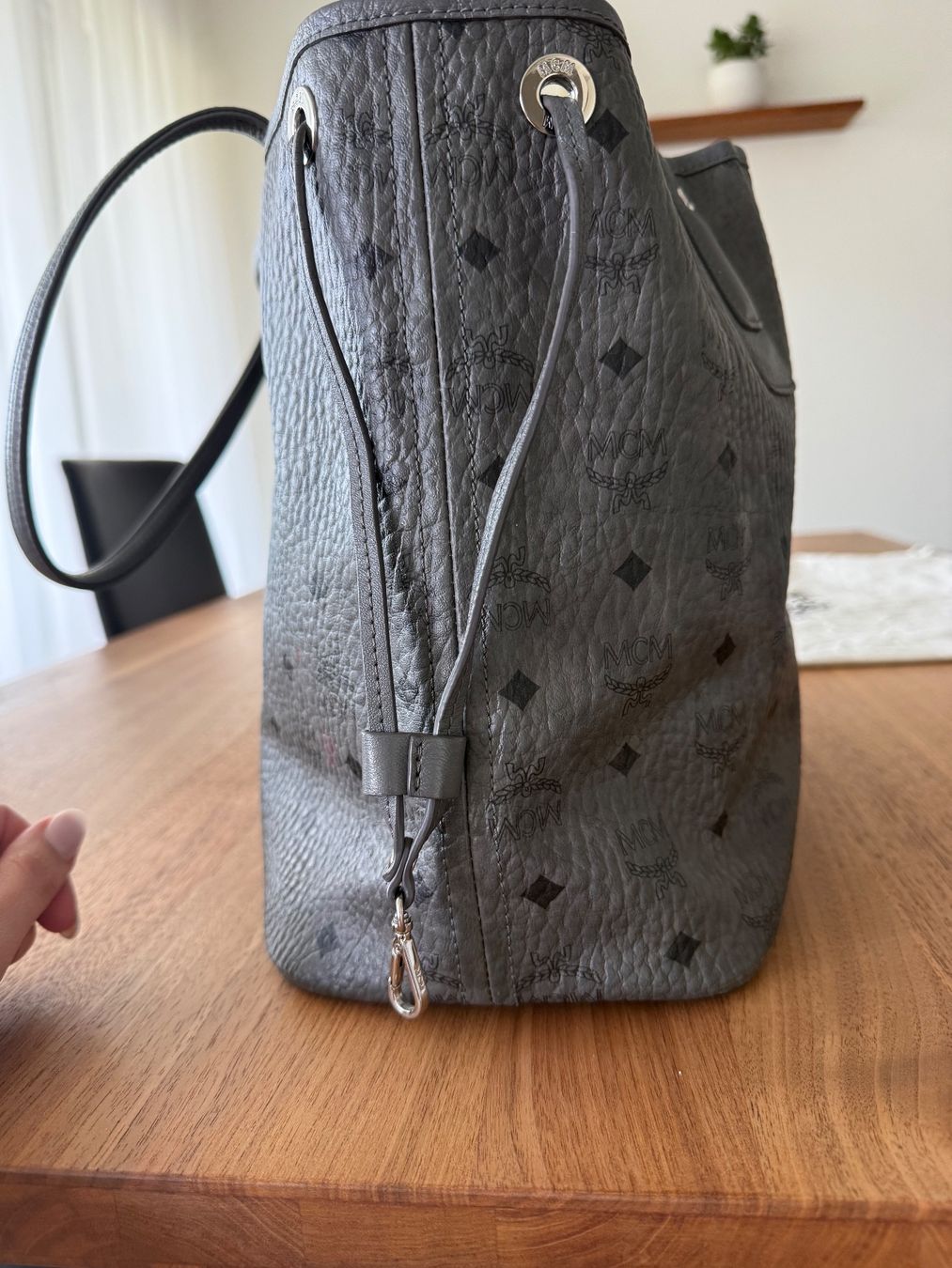 Mcm Borse da donna: MCM Shopper dunkelgrau – Usato da Gossau SG venduto da _Escada_ 4